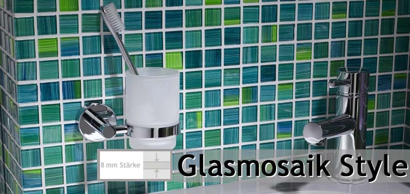 Glasmosaik Style 8mm
