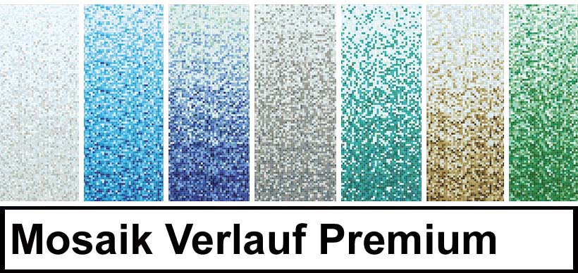Glasmosaik Verlauf Sfumature