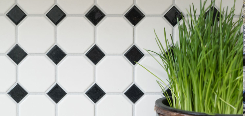 Keramik Mosaik Octagonal