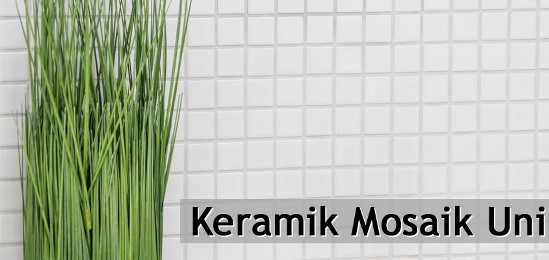 Keramik Mosaik Quadrat Uni - einfarbige Mosaikfliesen für Küche, BAD und WC je nach Artikel auch als Poolfliese oder Poolmosaik nutzbar