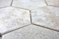 Preview: Mosaik Fliese Keramikmosaik grau Hexagon Zement 11F-0202