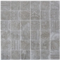 Preview: Mosaik Fliese Cortona dunkelgrau marmorierte Steinoptik Keramikmosaik 16-0208