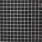 Mobile Preview: Keramikmosaik schwarz hochglanz Mosaikplatte Mosaikfliese 18D-0301