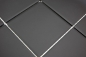 Preview: Mosaik Quadrat uni schwarz unglasiert Keramik matt R10