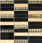 Preview: Baguettes de mosaique or noir mosaique de marbre 40-STN79