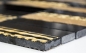 Preview: Baguettes de mosaique or noir mosaique de marbre 40-STN79
