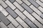 Preview: Naturstein Stäbchen Zement Grau anthrazit Marmor Brick Verbund 40-B49