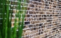 Preview: Mosaique en batonnets Marbre Mosaique en pierre naturelle Impala brun flamme 40-1304