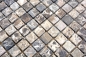 Preview: Mosaico de marmol Mosaico de piedra natural beige Castanao 38-1313
