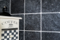 Preview: Fliese Travertin Naturstein Mosaik Antikmarmor anthrazit bis schwarz Nero F-45-46093