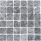 Mobile Preview: Marmor Mosaik Fliese Natursteinmosaik anthrazit Nero Antik 36-0404
