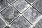 Mobile Preview: Marmor Mosaik Fliese Natursteinmosaik anthrazit Nero Antik 36-0404