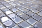 Mobile Preview: Deluxe Mosaikfliese Glas Recycling schwarz metallic Vidrepur Aura 350-18