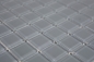 Mobile Preview: Glasmosaik anthrazit grau Fliesenspiegel Küche Rückwand Poolmosaik 63-0202