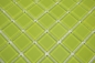 Preview: Mosaico de vidrio verde kiwi revestimiento de pared cuarto de bano cocina WC - 10 hojas de mosaico