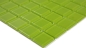Preview: Mosaico de vidrio verde kiwi revestimiento de pared cuarto de bano cocina WC - 10 hojas de mosaico