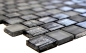 Preview: Mosaique Translucide Crystal noir brillant - 10 feuilles de mosaique