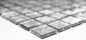 Preview: Mosaik Transluzent Crystal silber glaenzend - 10 Mosaikblaetter