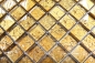 Preview: Mosaik Transluzent Crystal gold glaenzend - 10 Mosaikblaetter
