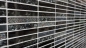 Preview: Batonnets de mosaique Mosaique de verre Night black translucide aspect croise noir brillant