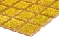 Preview: Mosaik Transluzent Crystal gold glaenzend - 10 Mosaikblaetter