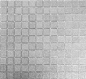 Preview: Mosaik Transluzent Crystal silber glaenzend - 10 Mosaikblaetter