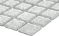 Preview: Mosaik Transluzent Crystal silber glaenzend - 10 Mosaikblaetter