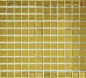 Mobile Preview: Mosaik Fliese Glasmosaik Gold Glänzend Wandfliese Küchenfliese Fliesenspiegel - 60-0706