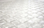 Preview: Mosaico Luester optico cristal translucido blanco brillante - 10 hojas de mosaico