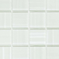 Preview: Mosaico de vidrio holograma blanco con brillo azulejo espejo bano cocina pared - 110-0104