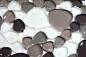 Preview: Mosaique de verre Carreau de galets Beige Marron Clair Carrelage cuisine mur - 94-PG66