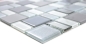 Preview: Mosaique Translucide Crystal fume brillant - 10 feuilles de mosaique