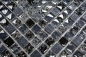 Preview: Mosaique Carre Mosaique de verre Pierre mix noir Mix translucide brillant