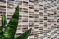 Preview: Batonnets de mosaique de verre pierre mix emperador fonce mix translucide aspect croise beige fonce brillant