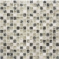 Preview: Mosaique Carre Mosaique de verre Pierre mix gris-vert Mix translucide brillant