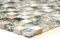 Preview: Mosaique Carre Mosaique de verre Pierre mix gris-vert Mix translucide brillant