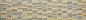 Preview: Mosaico rectangulo mosaico de vidrio mezcla de piedra mezcla de oro translucido de aspecto cruzado mate