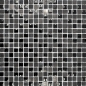 Preview: Mosaique de verre Pierre naturelle Rustique gris fonce graphite noir relief 83-HQ19