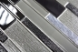 Preview: Mosaique composite Mosaique de verre pierre mix gris noir mix translucide aspect composite brillant