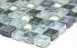 Preview: Mosaique Carre Mosaique de verre Pierre mix claire gris argent Mix translucide brillant