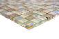 Preview: Mosaique Carre Mosaique de verre Pierre mix brun clair beige Mix translucide brillant
