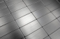 Mobile Preview: selbstklebende Mosaikfliese Silber Grau Metall Gebürstet Riemchen Fliesenspiegel Wandfliese - 200-22M50