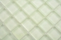 Preview: Mosaique Carre Mosaique de verre uni light blue Translucide Auto-eclairant fluorescent brillant