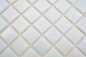 Preview: Glasmosaik Mosaikfliese Iridium Weiß Regenbogen Flip Flop Farben - 240-WA02-N
