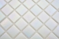 Preview: Azulejo de mosaico de vidrio Iridium White Rainbow Flip Flop Colours - 240-WA02-N