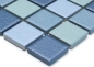 Preview: Keramik Mosaik Poolmosaik Fliese rutschsicher grün türkis blau matt 18-0404-R10