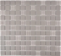 Mobile Preview: Keramik Mosaik Rutschhemmung Fliese Glasmosaik dunkelgrau zement dunkel unglasiert 18-0202-R10