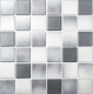 Mobile Preview: Mosaik Fliese anthrazit grau hellgrau Keramikmosaik rutschsicher 16-2211-R10