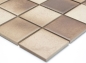 Mobile Preview: Mosaik Fliese beige braun Keramikmosaik rutschsicher Duschboden Wand 16-1211-R10