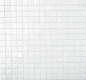 Preview: Mosaik Weissoptik Glas weiss matt - 10 Mosaikblaetter